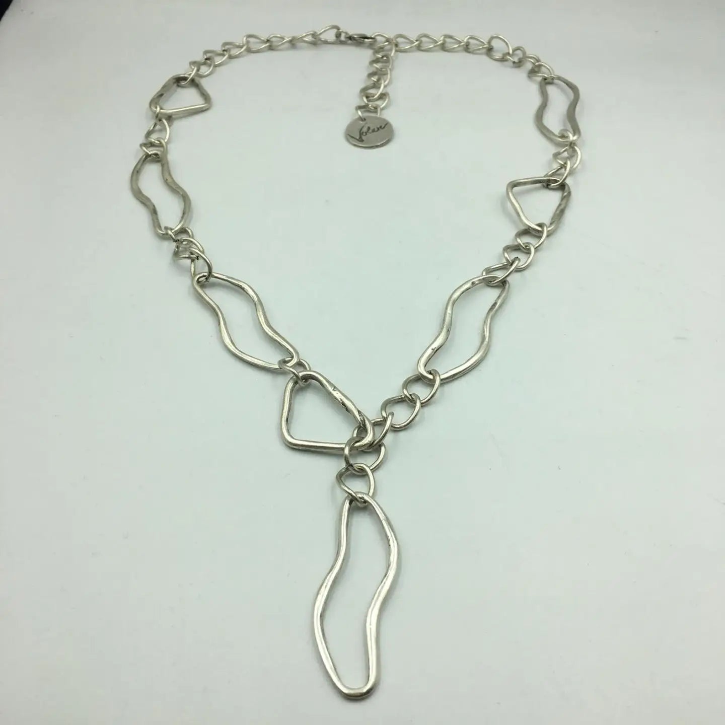 Volare Necklaces Volare Organic Flow Link Necklace - #2194 Volare Organic Flow Link Necklace - #2194