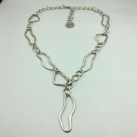 Volare Necklaces Volare Organic Flow Link Necklace - #2194 Volare Organic Flow Link Necklace - #2194