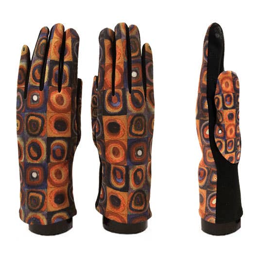 Small Square & Dots Gloves