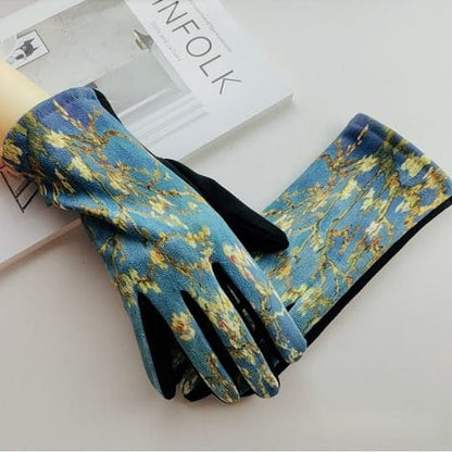 Funkyrel Limited Gloves Winter Art Print Touchscreen Glove - Multiple Colors 11061982 Winter Art Print Touchscreen Glove - Multiple Colors