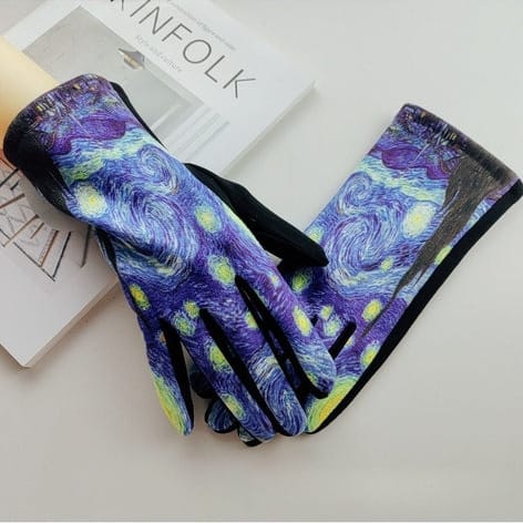 Funkyrel Limited Gloves Winter Art Print Touchscreen Glove - Multiple Colors 11094750 Winter Art Print Touchscreen Glove - Multiple Colors
