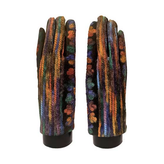 Mediterranean Concepts Gloves Med. Concepts Multi Color Yarn Stripe Gloves 72720862 Med. Concepts Multi Color Yarn Stripe Gloves