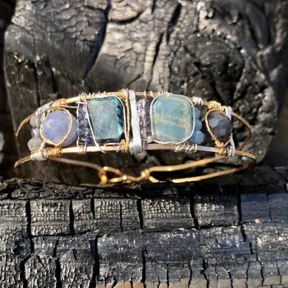 Art By Any Means Bracelets Art By Any Means Sea Coast Cuff Bracelet 98469086 Art By Any Means Sea Coast Cuff Bracelet