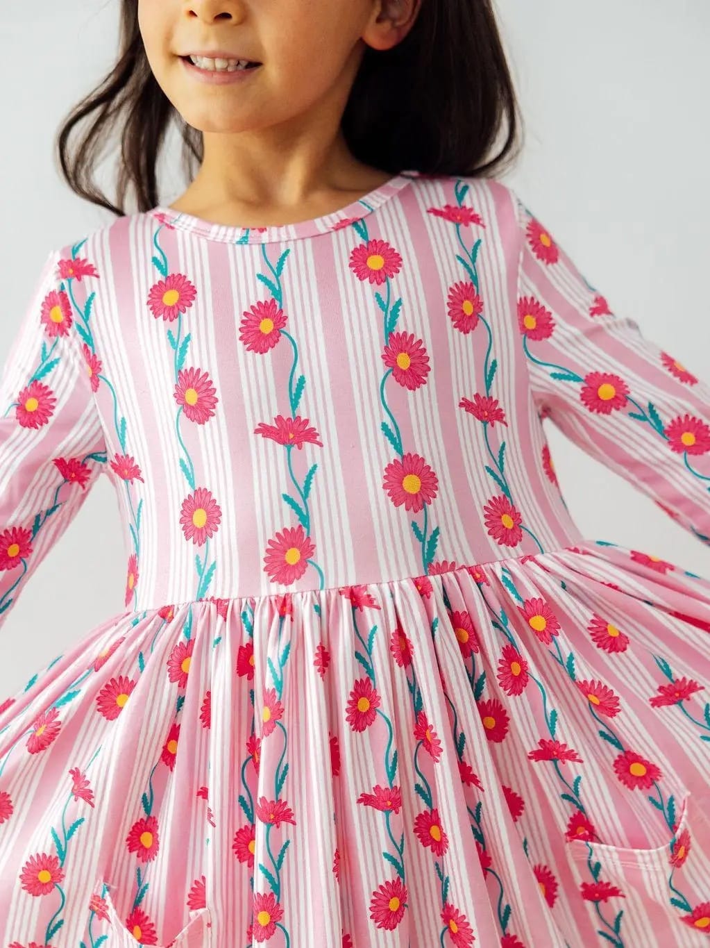 Mila & Rose Children's Clothing Mila & Rose Pocket Twirl Dress - Multiple Colors Mila & Rose Pocket Twirl Dress - Multiple Colors