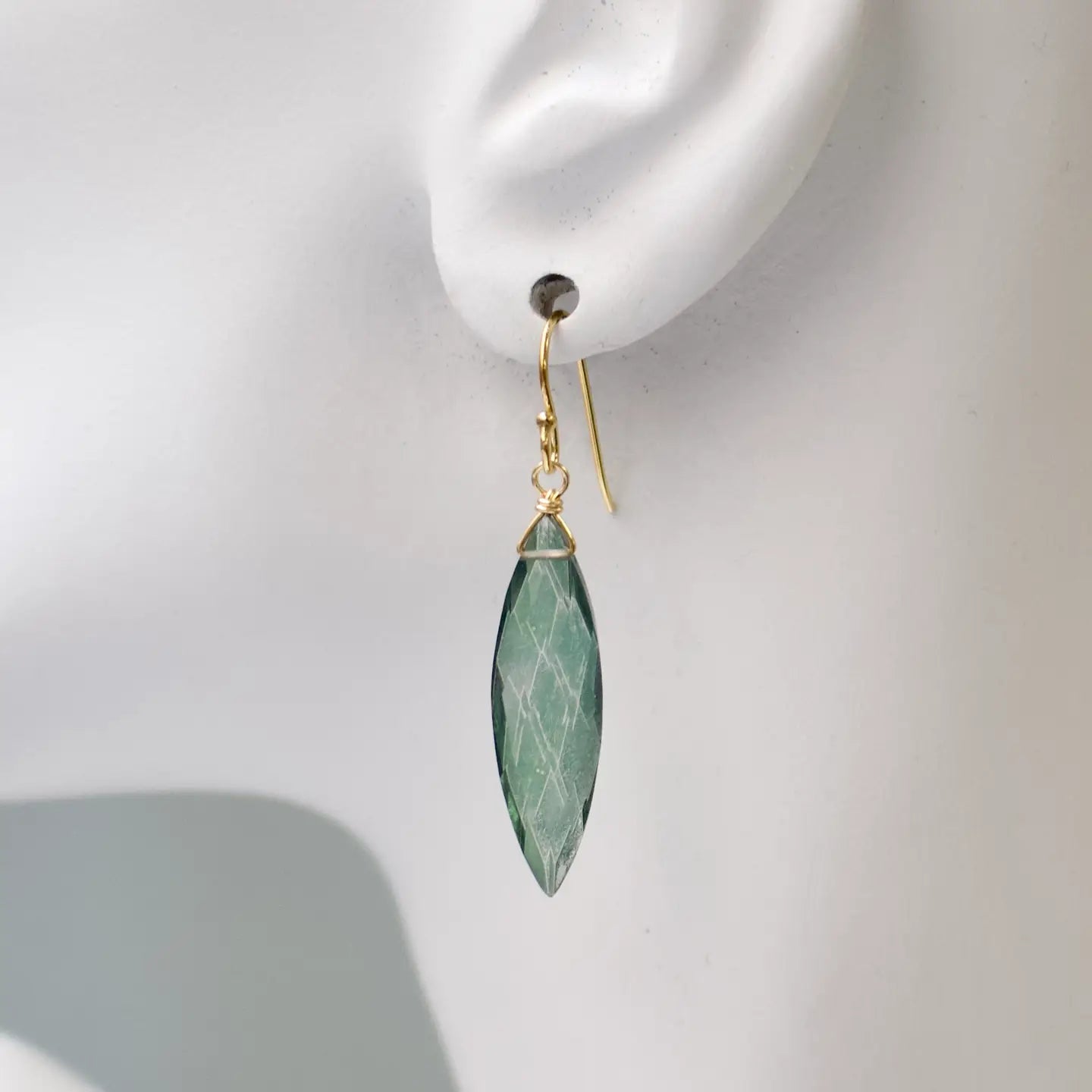 A.V. Max Leila Navette Earrings - Multiple Stones