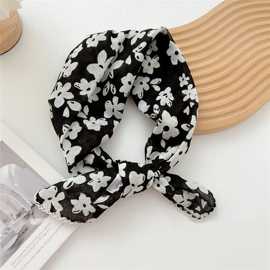 Square Print Scarf