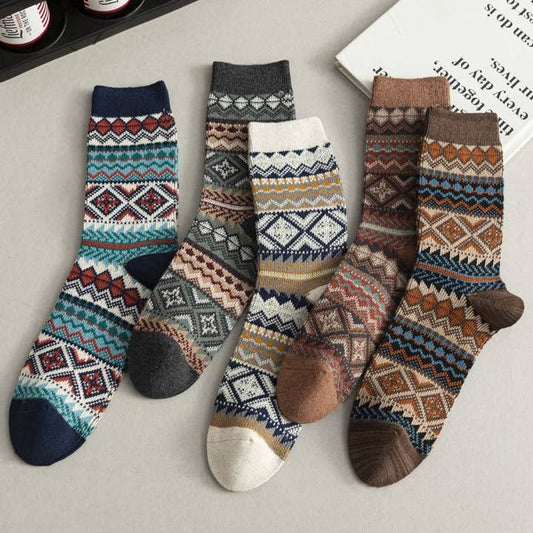 Chevron Classic Socks - Multiple Colors