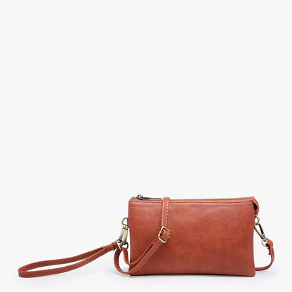 Jen & Co Riley Vegan Leather Crossbody - Multiple Colors