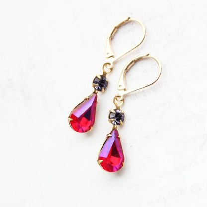 Pocket of Posies Aurora Glass Earrings - Multiple Colors