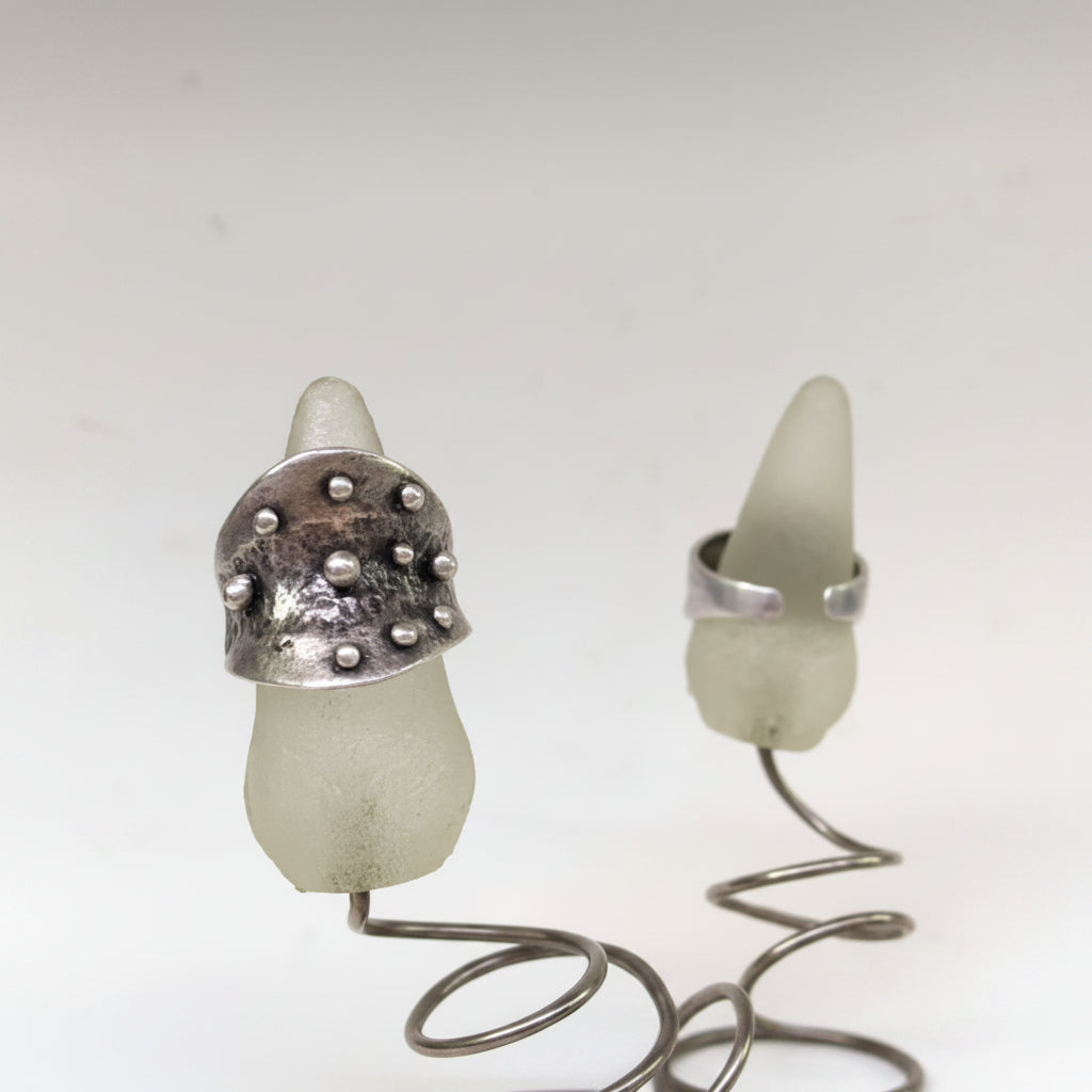 Volare Rings Volare Small Bead Accent Adjustable Ring - #4BR91s 86617310 Volare Small Bead Accent Adjustable Ring - #4BR91s