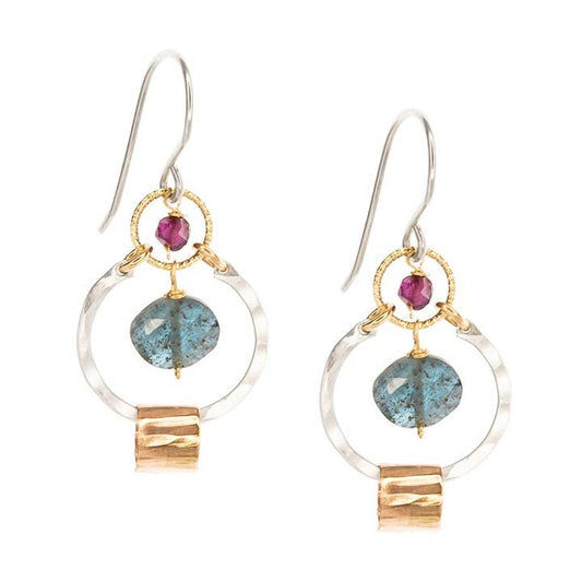 Laura J Designs Earrings Laura J Designs Kyanite Dusk Earrings 88887262 Laura J Designs Kyanite Dusk Earrings