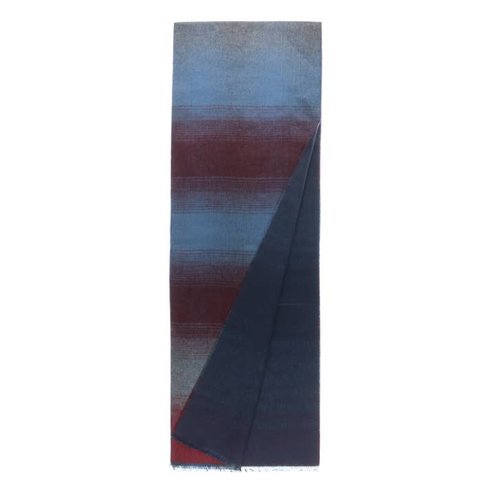 Fraas Men's Reversible Colorblock Scarf - Multiple Colors