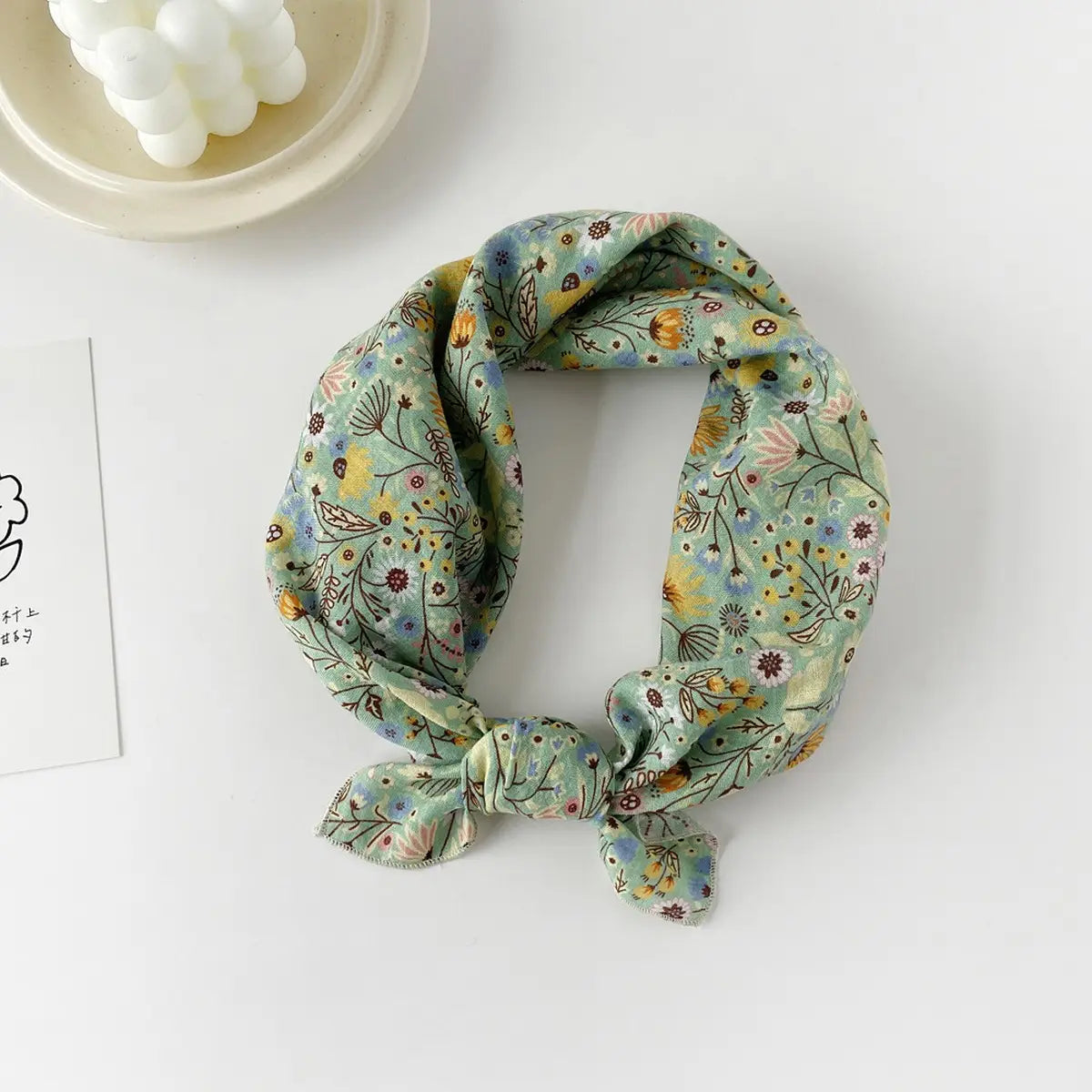 Square Print Scarf - Multiple Colors