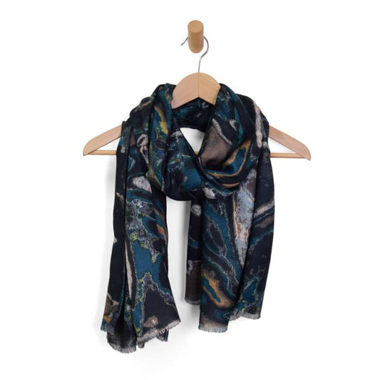 Joy Susan Sliced Agate Scarf - Multiple Colors