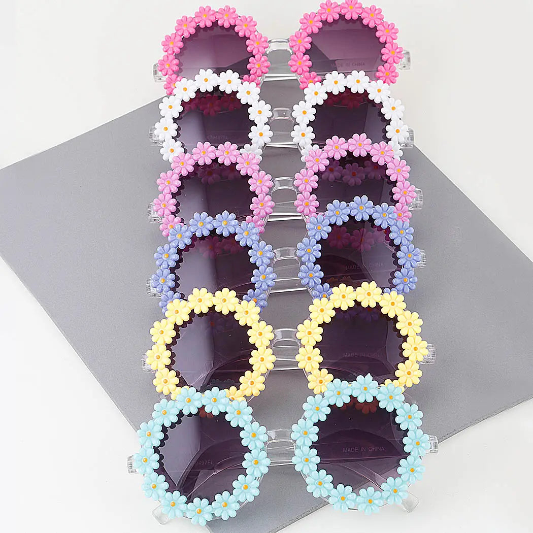3AM Children's Accessories Daisy Sunglasses - Multiple Colors Daisy Sunglasses - Multiple Colors