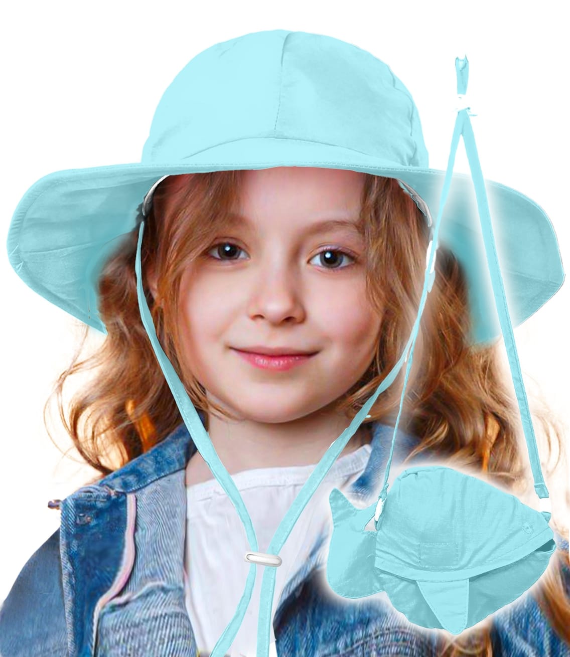 GearTOP Children's Accessories Kids UP50+ Sun Protection Hat - Multiple Colors 64303838 Kids UP50+ Sun Protection Hat - Multiple Colors