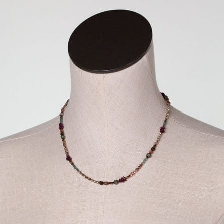 Anne Vaughan Designs Jewelry Necklaces Anne Vaughan Mauve Collage Necklace 98973918 Anne Vaughan Mauve Collage Necklace