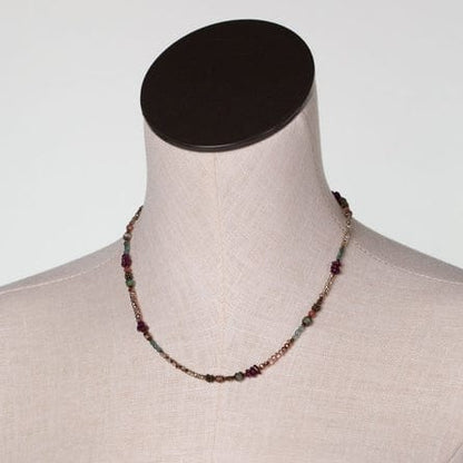 Anne Vaughan Designs Jewelry Necklaces Anne Vaughan Mauve Collage Necklace 98973918 Anne Vaughan Mauve Collage Necklace