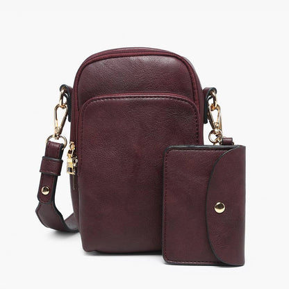 Jen & Co Parker 3 Compartment Crossbody - Multiple Colors