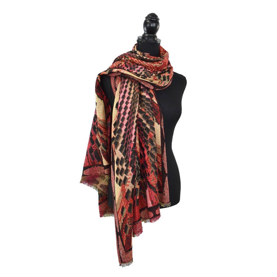 Dupatta Watson Woven Cotton Scarf - Multiple Colors