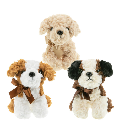 Kelli's Super Soft Plush Puppy Stuffy - Multiple Colors