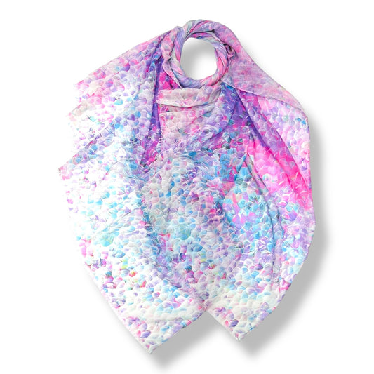 London Scarves Vibrant Mosaic Scarf - Multiple Colors