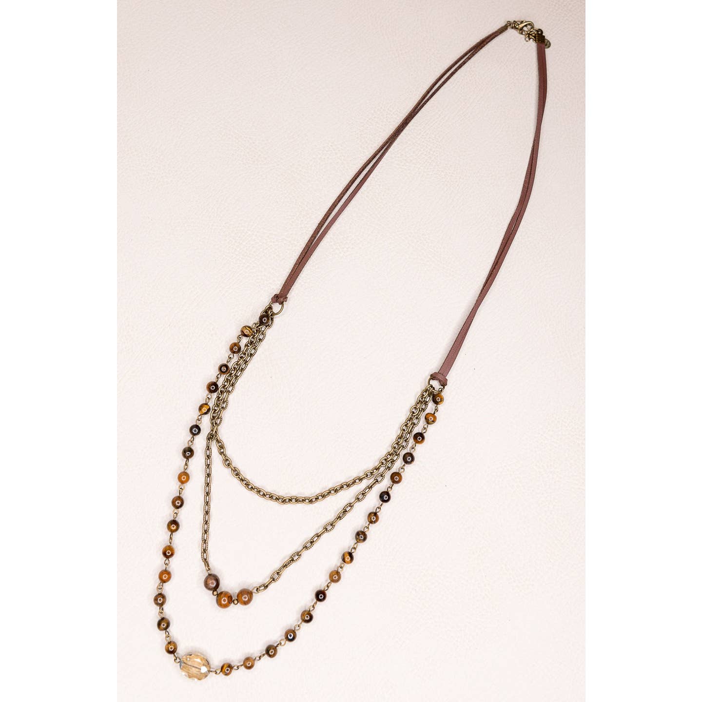 Tigers Eye McKenna Necklace