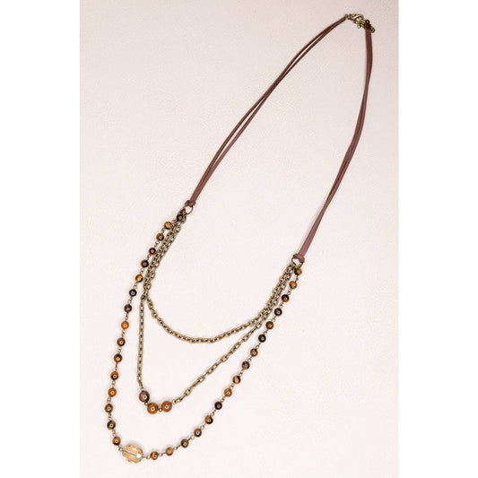 Tigers Eye McKenna Necklace