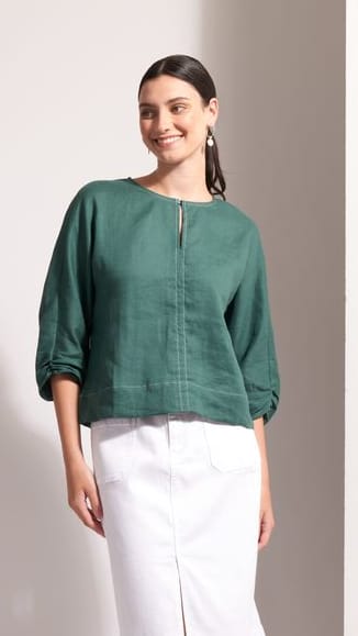 FOIL Tops Foil Plot Twist Top - Multiple Colors 78428382 Foil Plot Twist Top - Multiple Colors