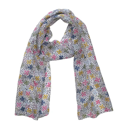 Quintessential Scarves Quintessential Abbey Multi Silk Scarf Quintessential Abbey Multi Silk Scarf