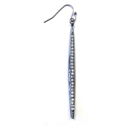 Pave Stick Earrings