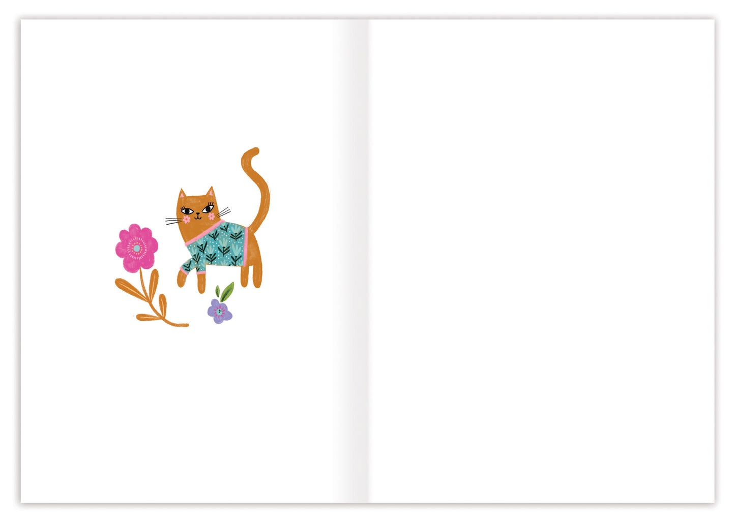 Colorful Cats Card