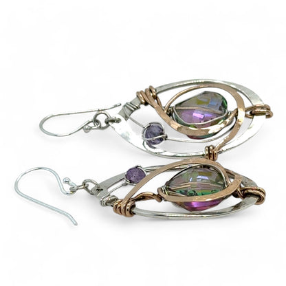 Art By Any Means Lilac Sparkle Earrings