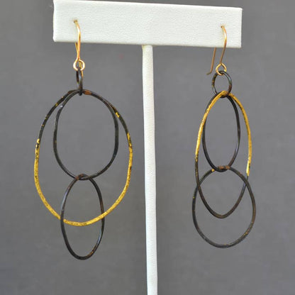 Metamorphosis Metals Long Link Earring