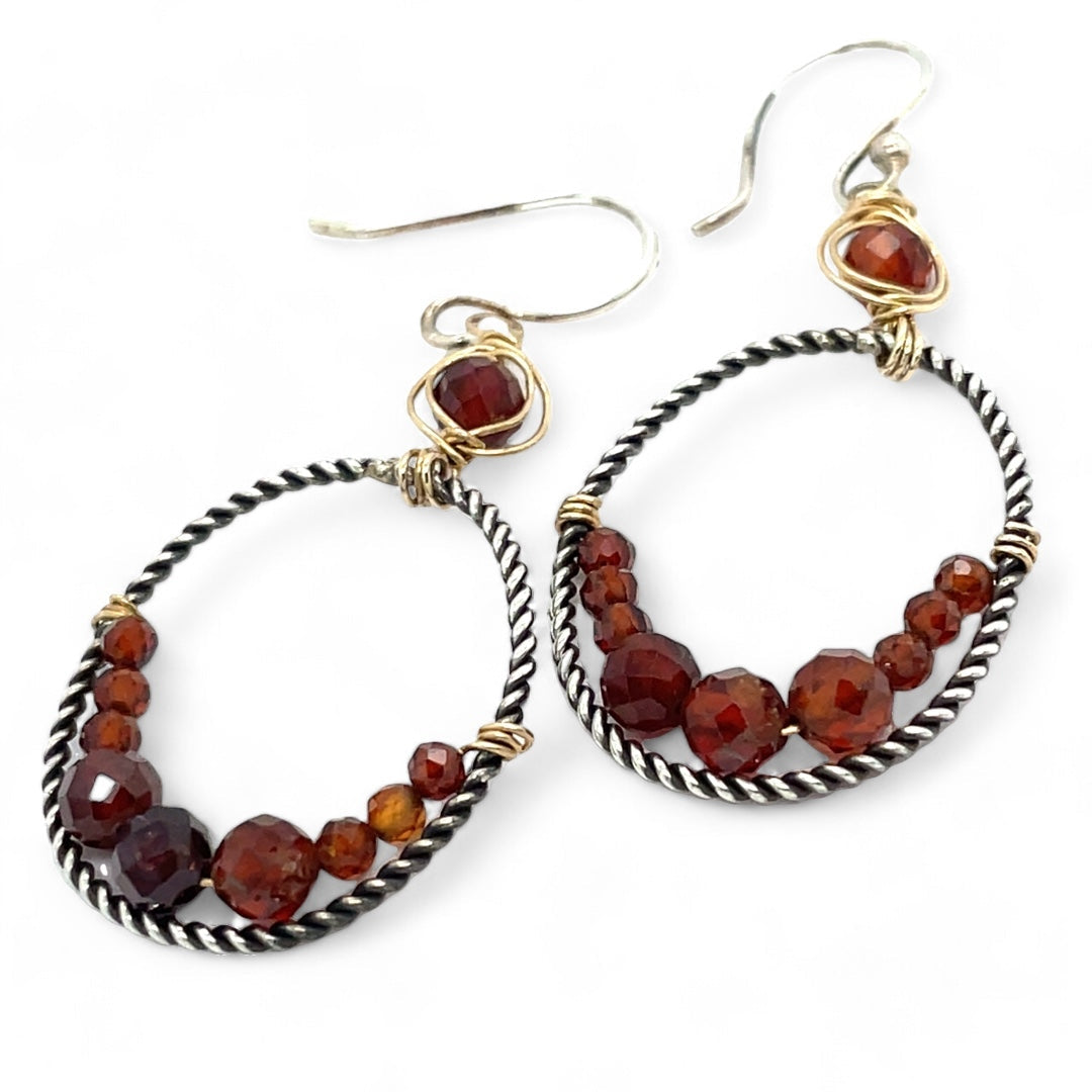 Art By Any Means Ember Hoop Earrings