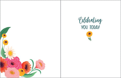 Gina B Designs Daisies & Blooms Mother's Day Card