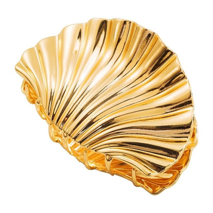 ACCITY Hair Clip Large Metal Shell Hair Claw - Multiple Metals Large Metal Shell Hair Claw - Multiple Metals