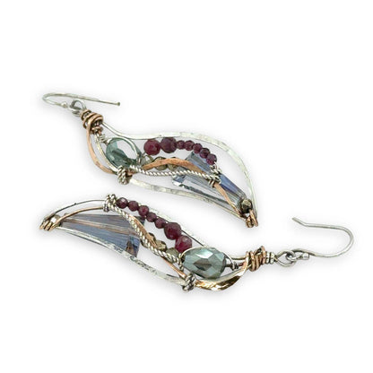 Art By Any Means Humming Bird Earrings