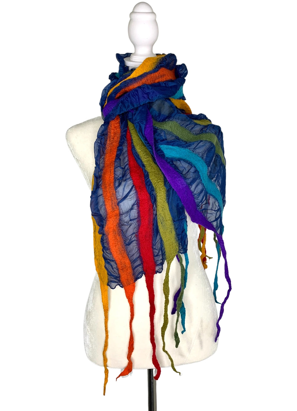 Pomegranate Moon Rainbow Scarf