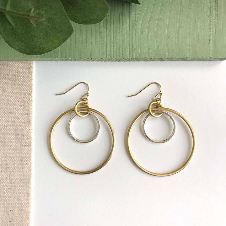 World Finds Borealis Hoop Earring
