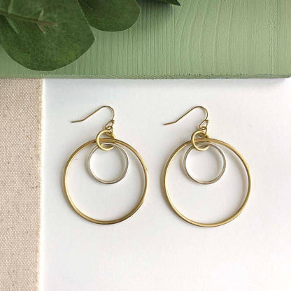 World Finds Borealis Hoop Earring