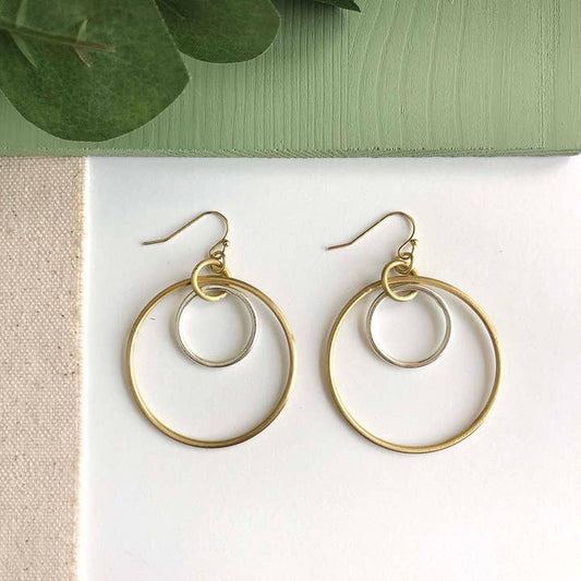 World Finds Borealis Hoop Earring