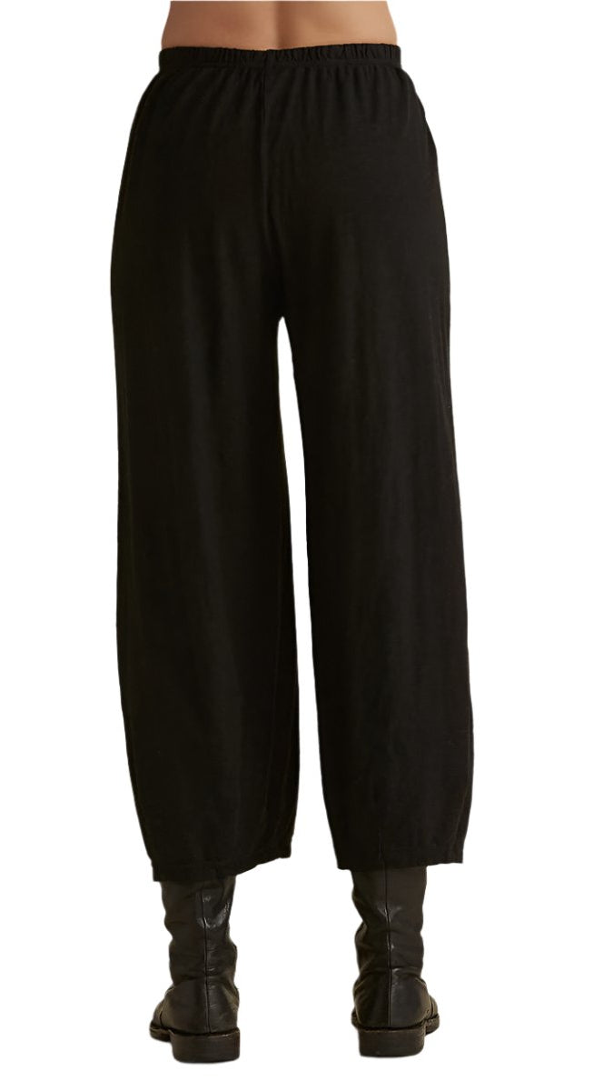 Cut Loose Cotton/Linen Cropped Pant with Darts - Multiple Colors