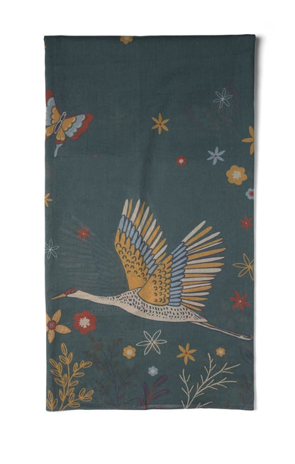 Quintessential Scarves Quintessential Crane Organic Cotton Scarf 32311518 Quintessential Crane Organic Cotton Scarf