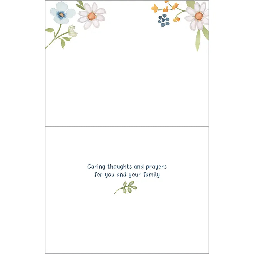 Gina B Designs Cards Comforting Stems Sympathy Greeting Card 46767070 Comforting Stems Sympathy Greeting Card