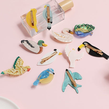 ACCITY Hair Clip Cute Bird Hair Clips - Multiple Styles Cute Bird Hair Clips - Multiple Styles