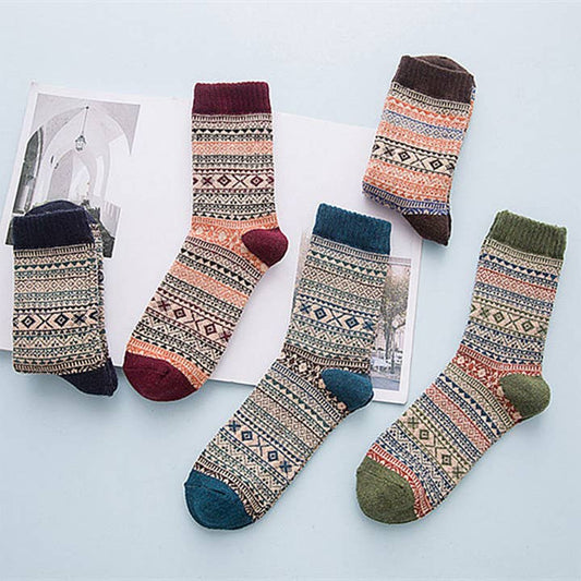 Vintage Crew Socks - Multiple Colors