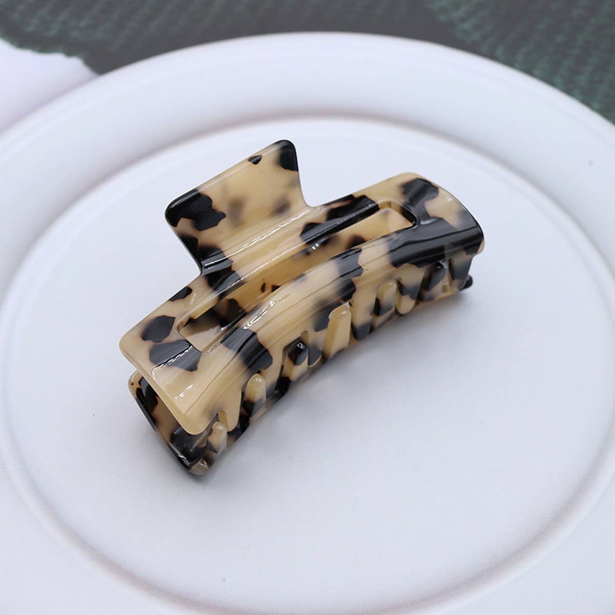 ACCITY Hair Clip Leopard Print Hair Claw Leopard Print Hair Claw
