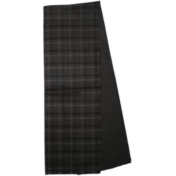 Fraas Men's Reversible Window Pane Reversible Scarf - Multiple Colors
