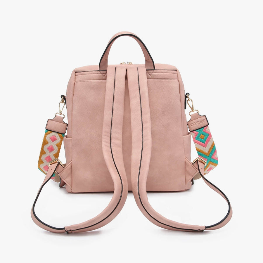 Jen & Co Amelia Convertible Backpack - Multiple Colors
